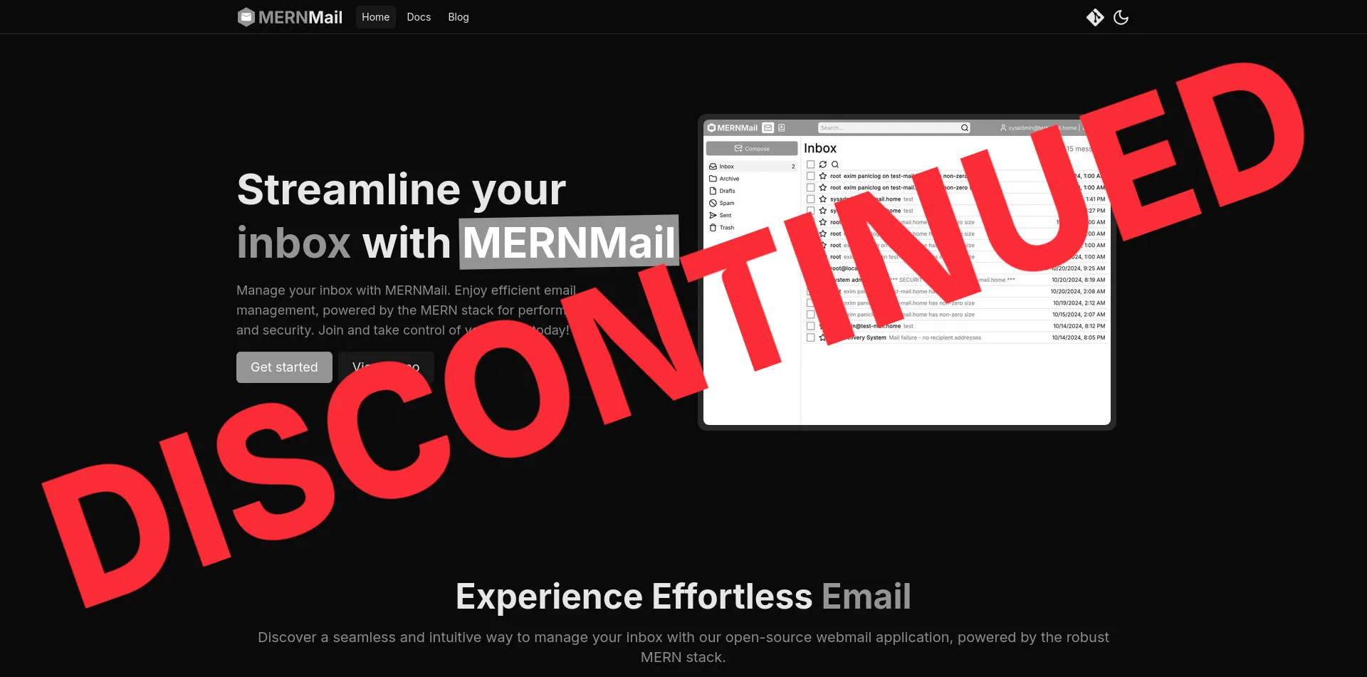 MERNMail (discontinued)